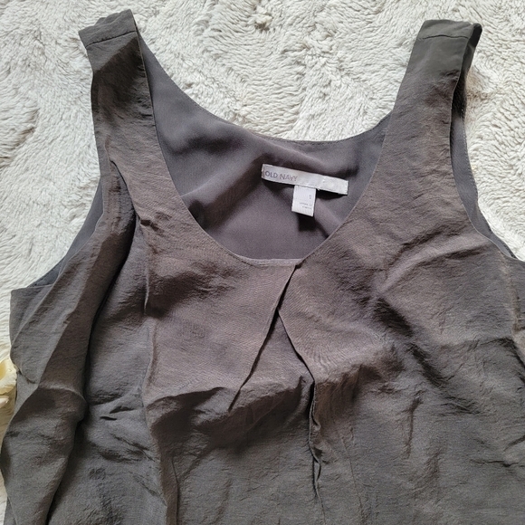 ✨️CL Old Navy Taupe Sheath Sleeveless Dress With Pockets Size S - Picture 7 of 11